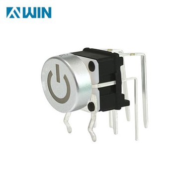 Interruptor de tacto iluminado led de ángulo recto