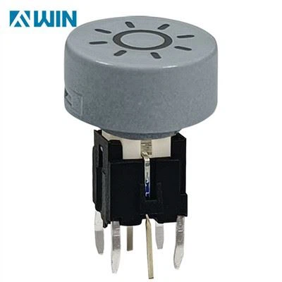 Interruptor de botón de tacto momentáneo LED