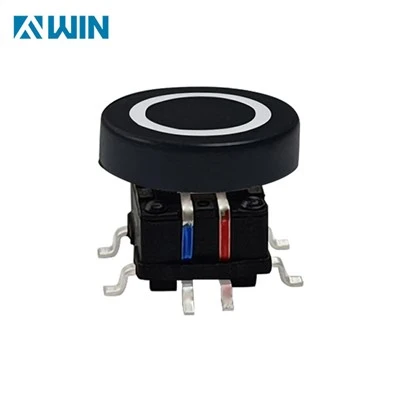 Interruptor táctil SMD con LED